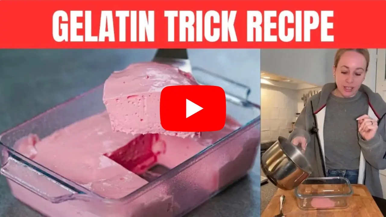 Gelatin Trick Recipe Video
